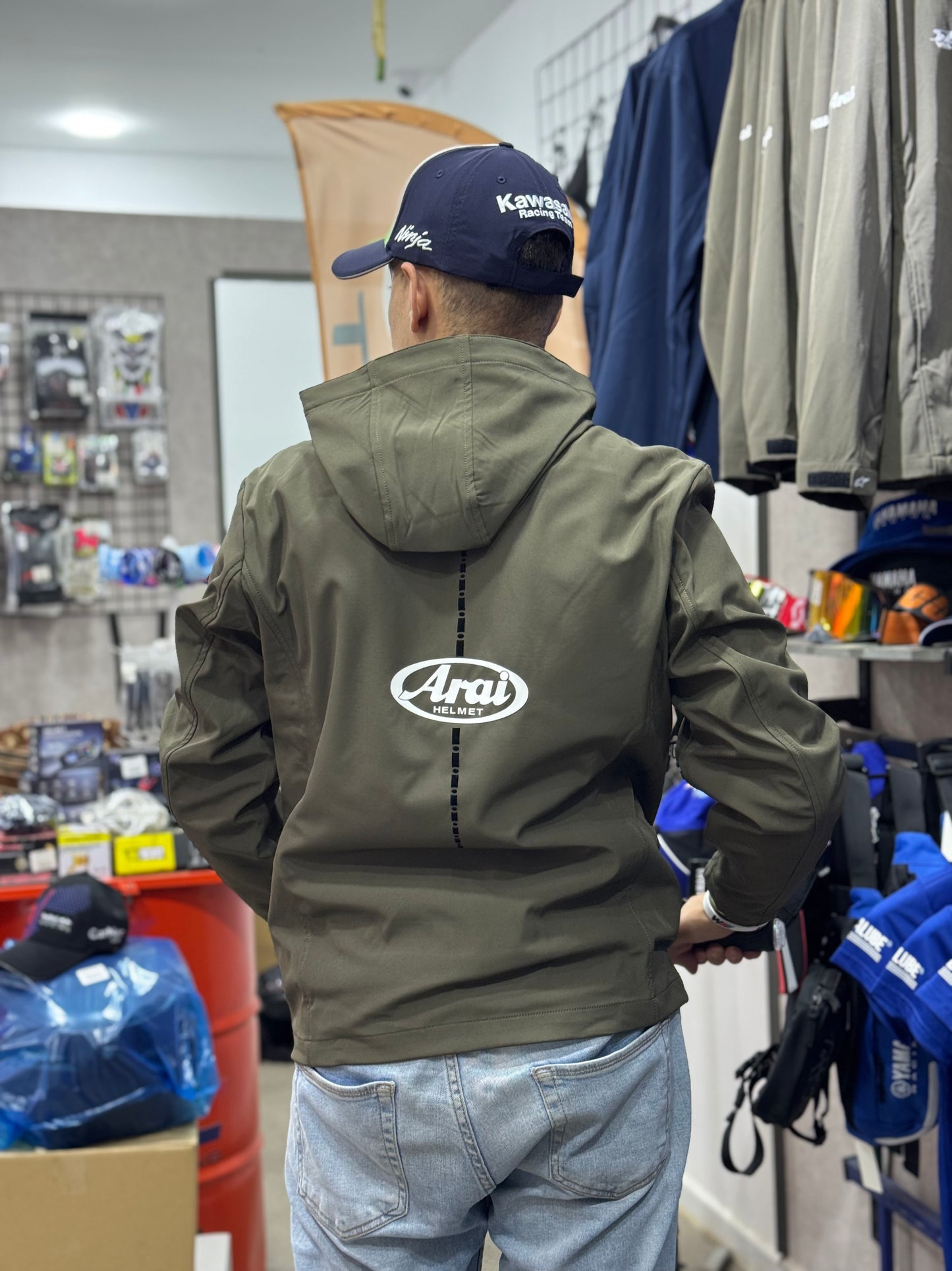 VESTE ARAI VERT